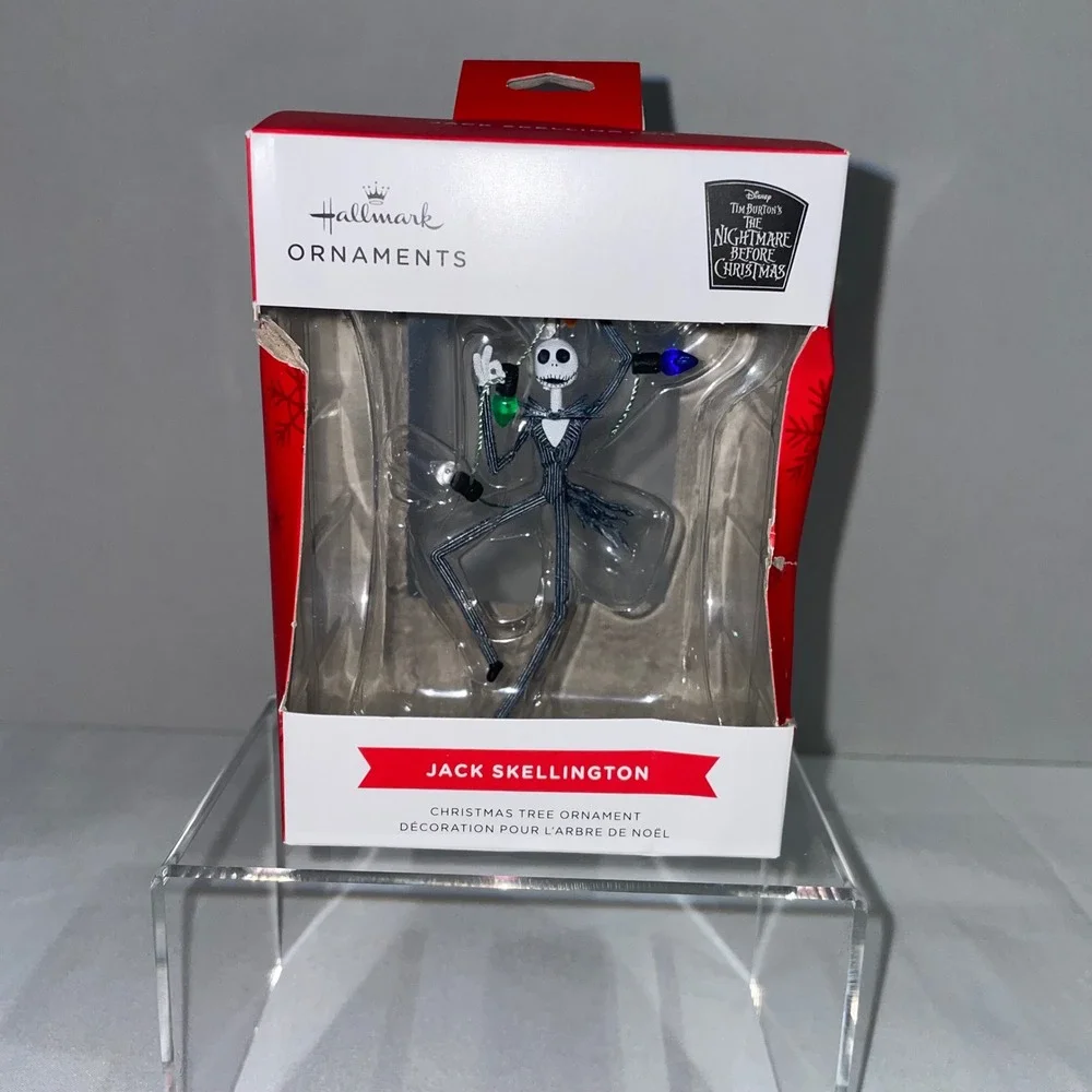 Hallmark Disney Nightmare Before Christmas Jack Skellington Ornament New In Box